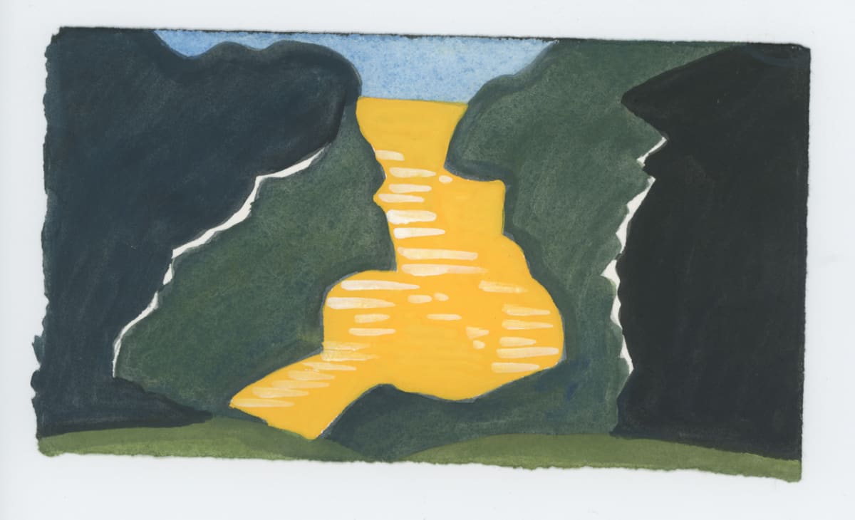 At Sunset, #1705 by Raya Bodnarchuk 