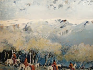 Warriors Wandering by Earl Biss 