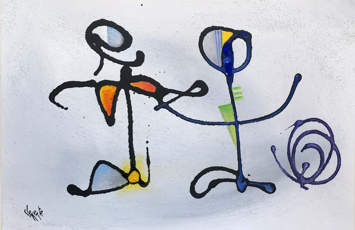 Two Personage by Clemente Mimun, Image 1.
