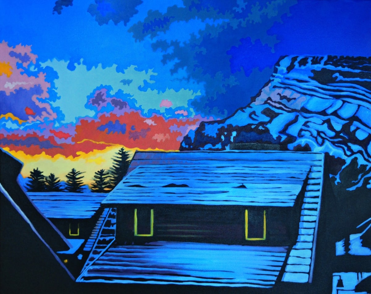 Rooftop Sunrise by Brandy Saturley 