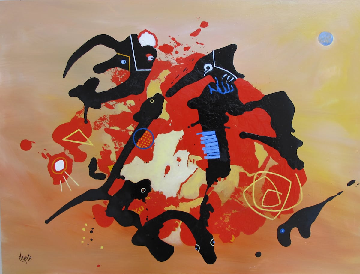 Black & Red Animals by Clemente Mimun, Image 1.
