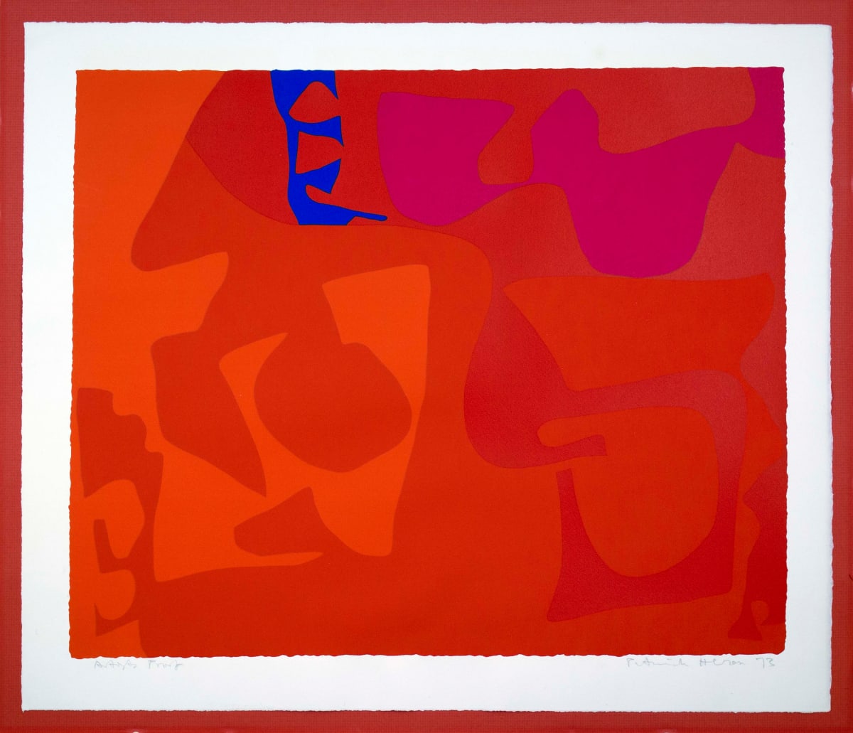 Small January 1973: 1 by Patrick Heron 