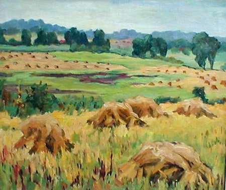Wheat Fields by Tunis Ponsen, Image 1.