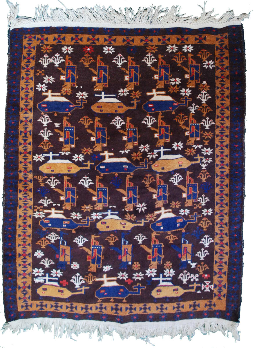 Afghan War Rug by Unidentified 