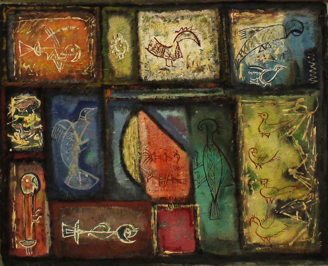 Bird Pictographs by Philip Moose, Image 1.