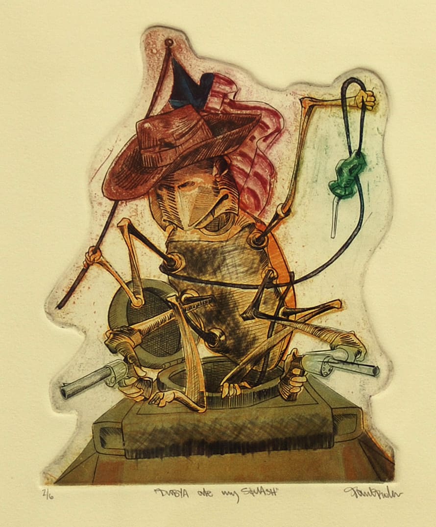 Adubya Ate My Squash by Paul Roden 