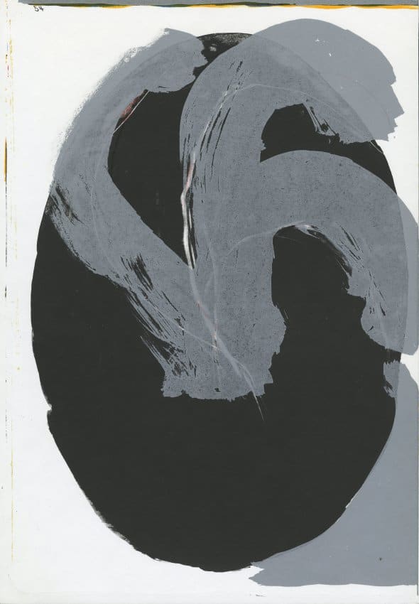 Untitled (Double lithograph from One Cent Life) by Kimber Smith 