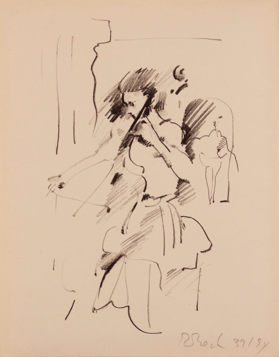 Cellist by Rosemarie Beck, Image 1.