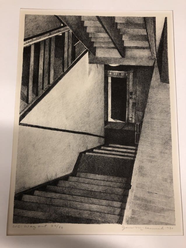 W.C: Way Out by James McCormick, Image 1.
