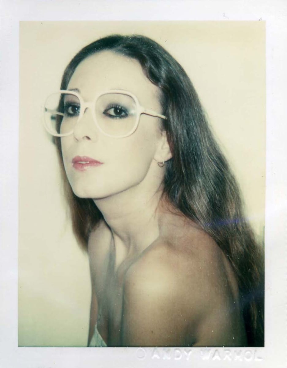 Unidentified Woman (White Glasses) by Andy Warhol 