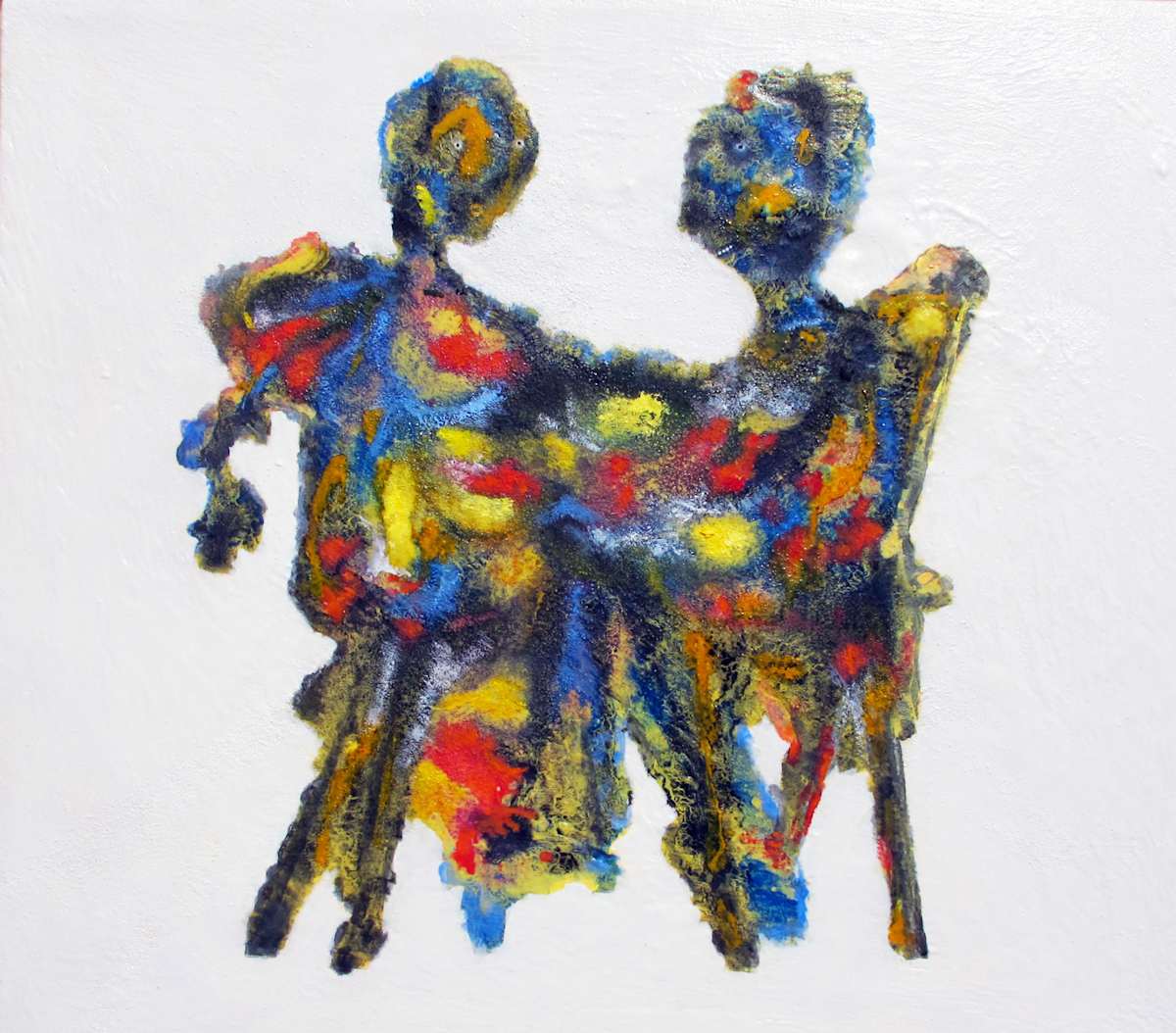 Card Player on White by Clemente Mimun, Image 1.