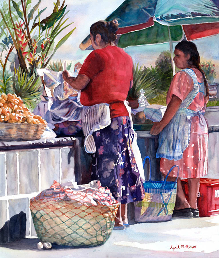 Fruit Vendors by April Rimpo 