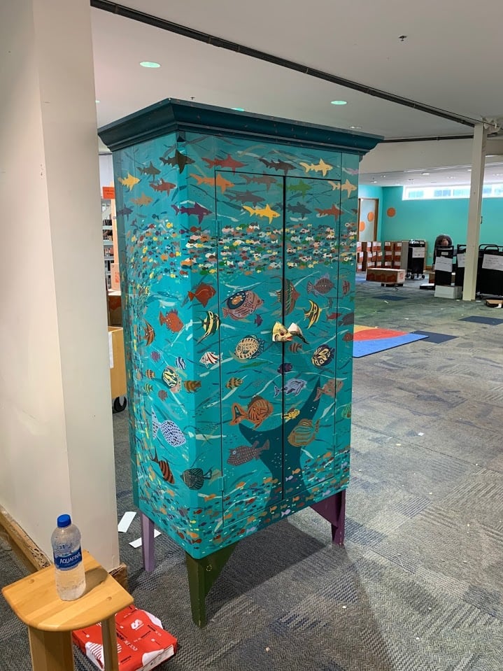 Fish Cabinet #2 by Christopher Roberts, Image 1.
