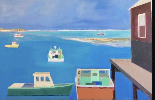 Lobster Boats by Anne Harney 