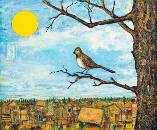 Lonely Sparrow by Gerald Burch, Image 4.