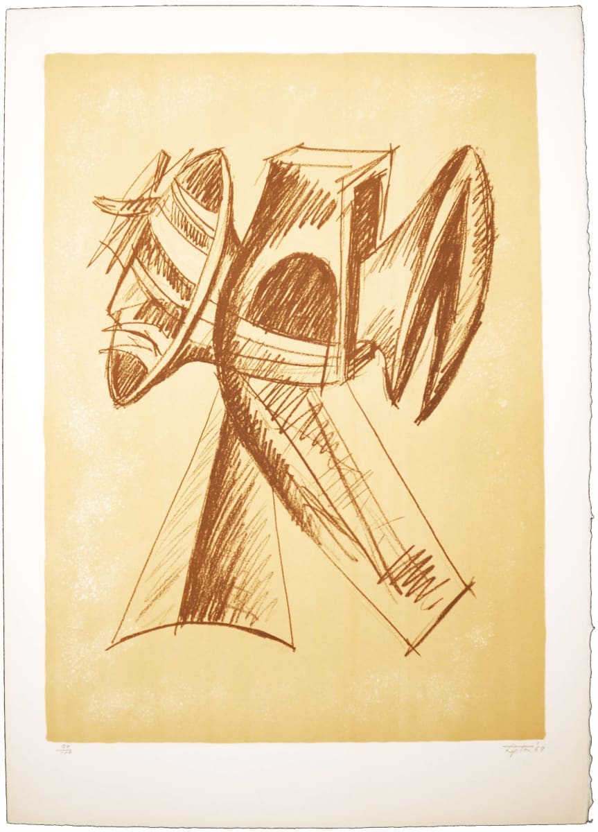 Study for Sculpture I by Seymour Lipton, Image 1.