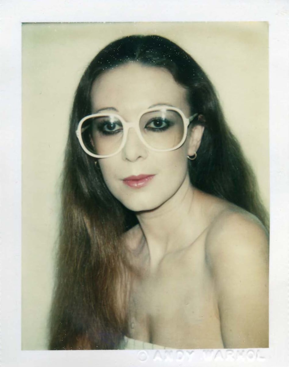 Unidentified Woman (White Glasses) by Andy Warhol 