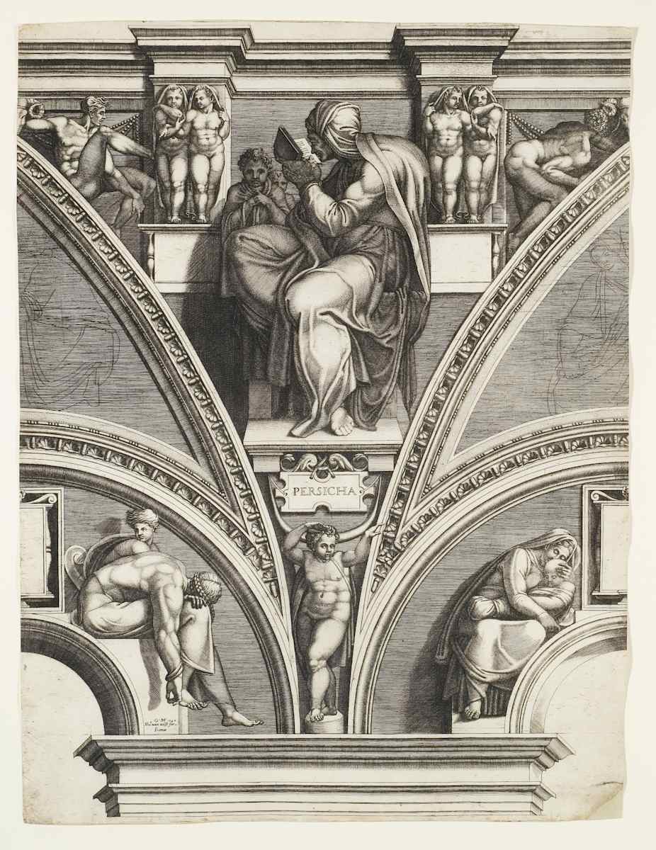 The Persian Sibyl by Giorgio Ghisi, Image 1.