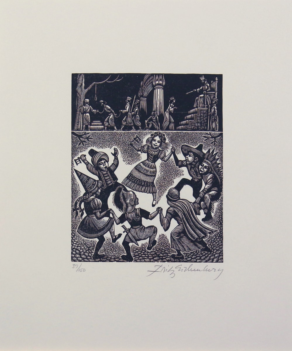 Six Holy Days by Fritz Eichenberg, Image 1.