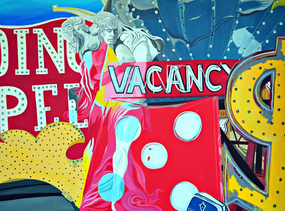 Married in the Neon Boneyard by Brandy Saturley, Image 1.