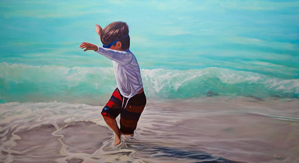Running From Waves by Andrew Hindman, Image 1.