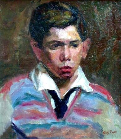 Portrait of a Boy by Tunis Ponsen 