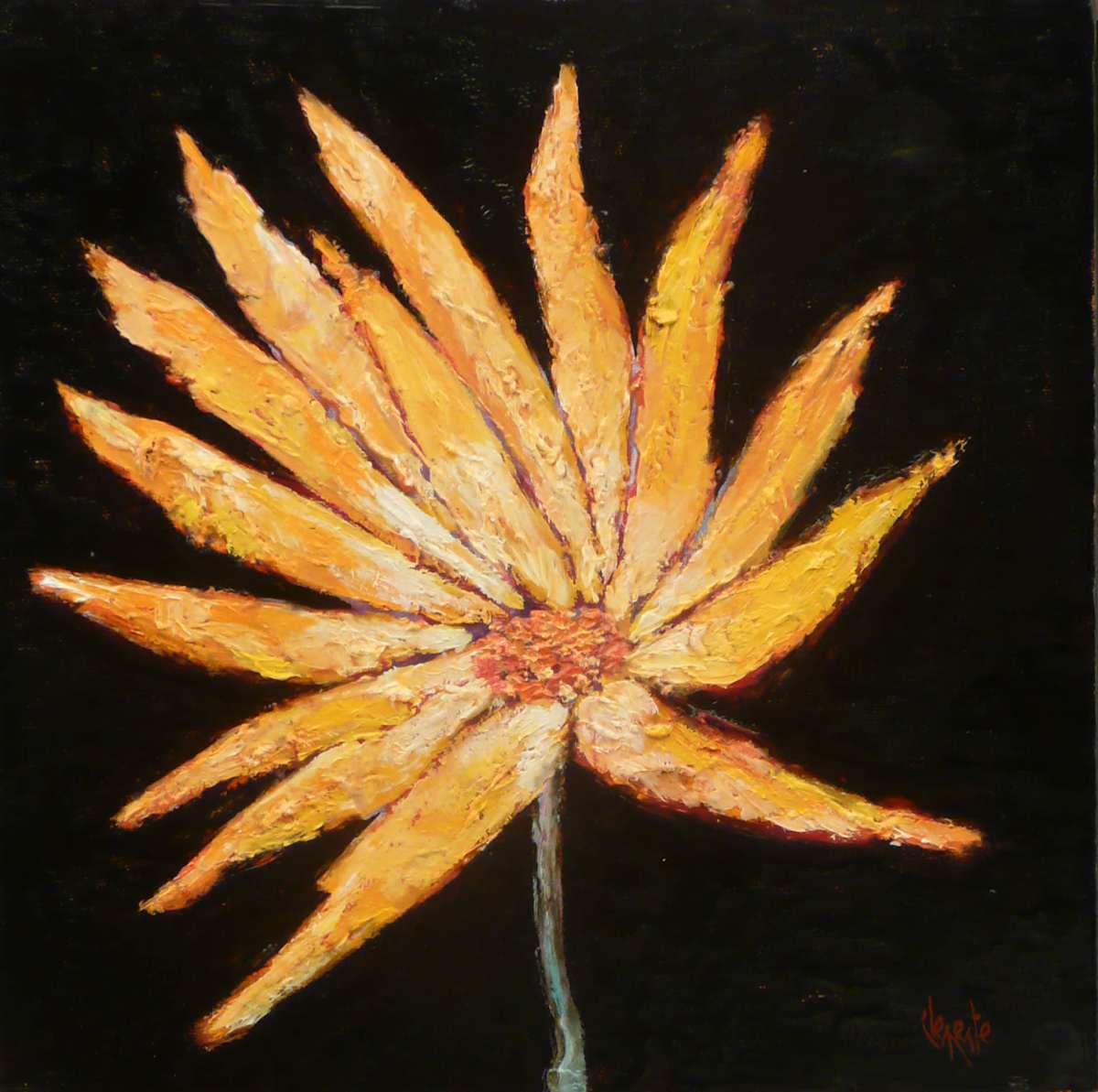 Flower without Vase by Clemente Mimun, Image 1.