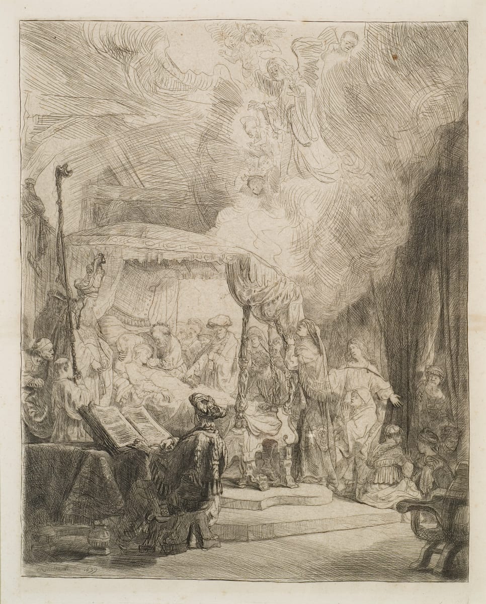 The Death of the Virgin by Harmenszoon van Rijn Rembrandt 