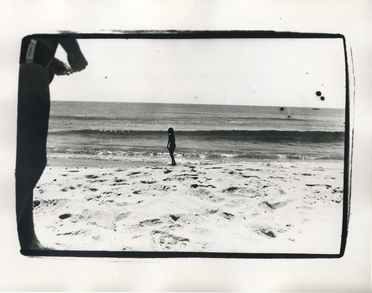 Pat Cleveland, Jon Gould at the Beach by Andy Warhol 