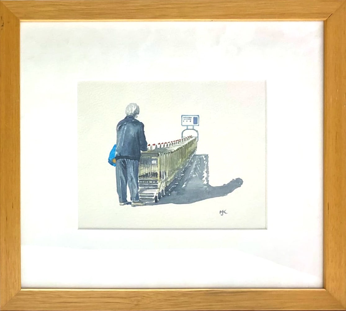 Shopping Carts by Michael Kluckner 