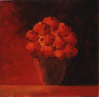 Red Floral by Clemente Mimun 