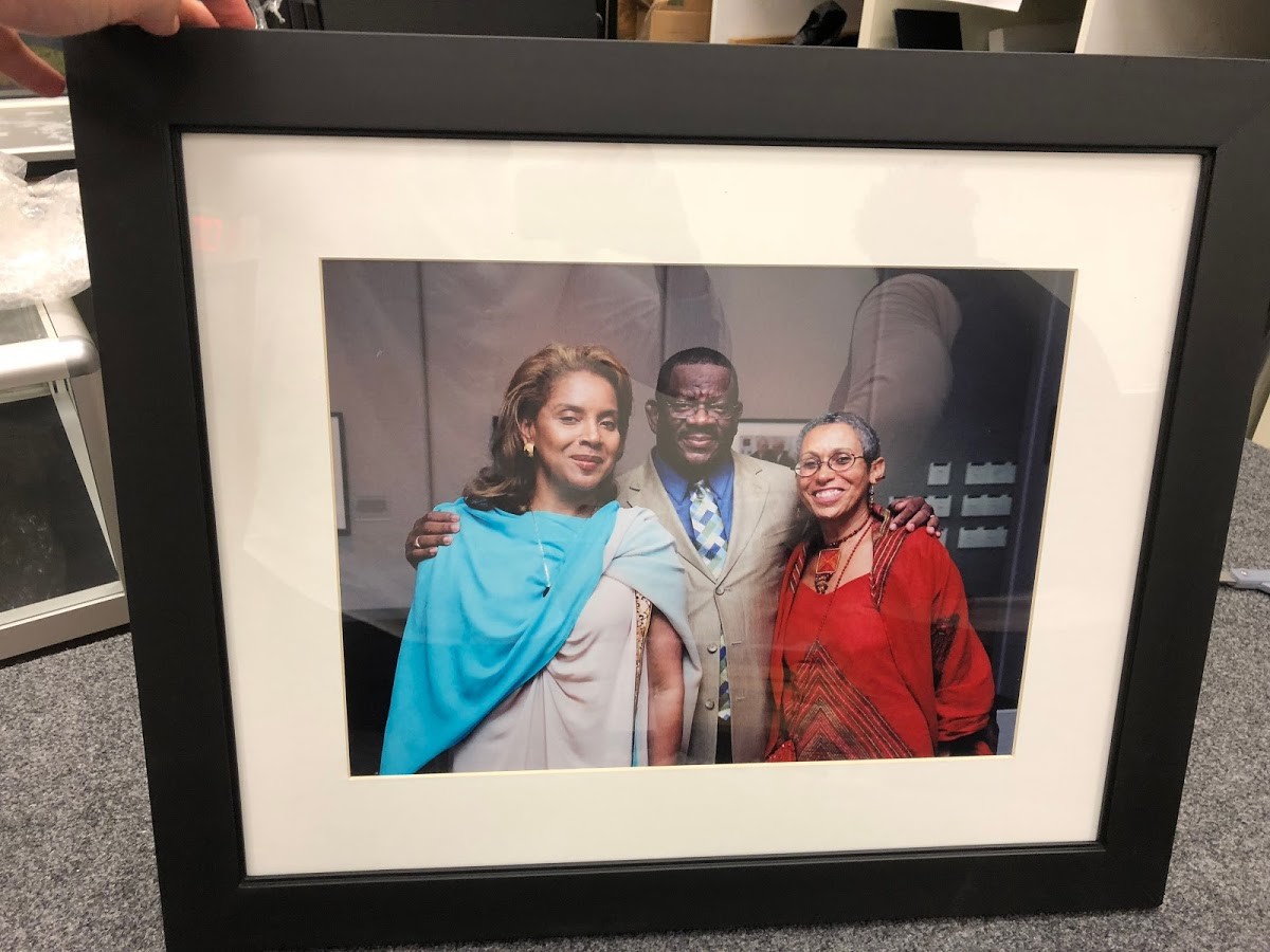 Felicia Rashad, Dwight Andrews and Stephanie Hughely at National Black Arts Festival Event by Jim Alexander 