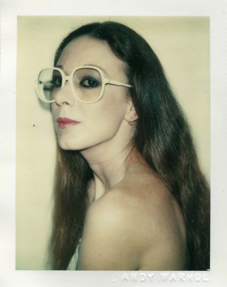 Unidentified Woman (White Glasses) by Andy Warhol 