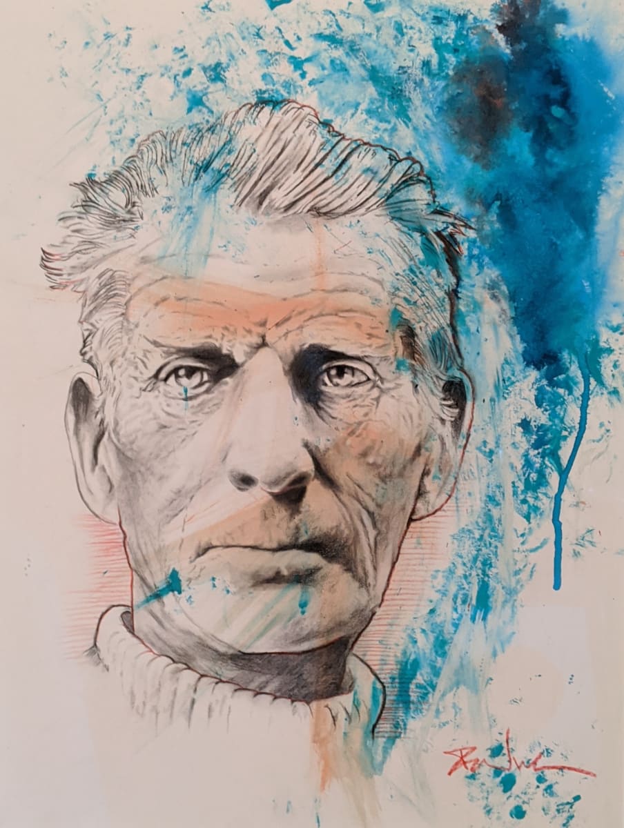 Samuel Beckett by Phil Padwe 