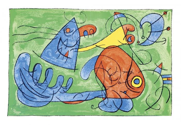 The Slumber of Ubu's Father by Joan Miró, Image 1.