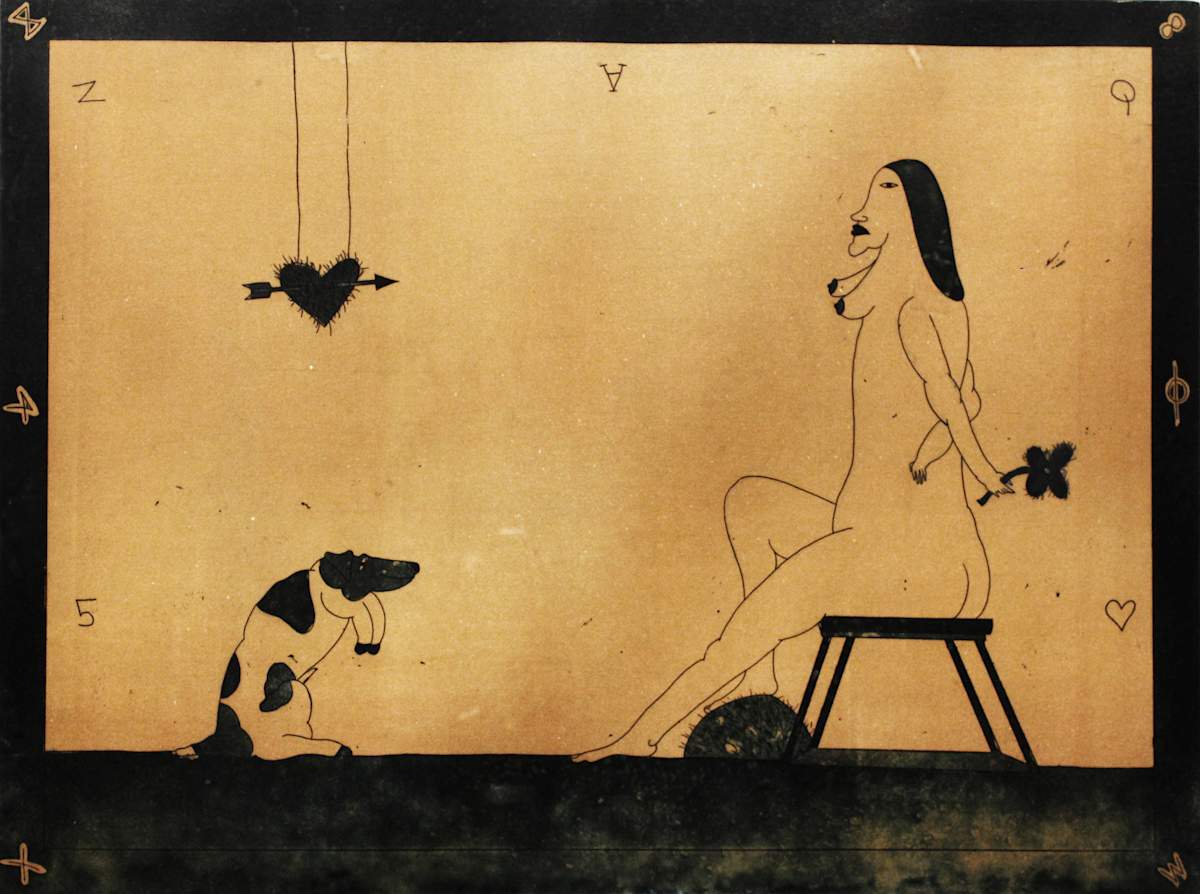 Domestic Scene by John David Boyd, Image 1.