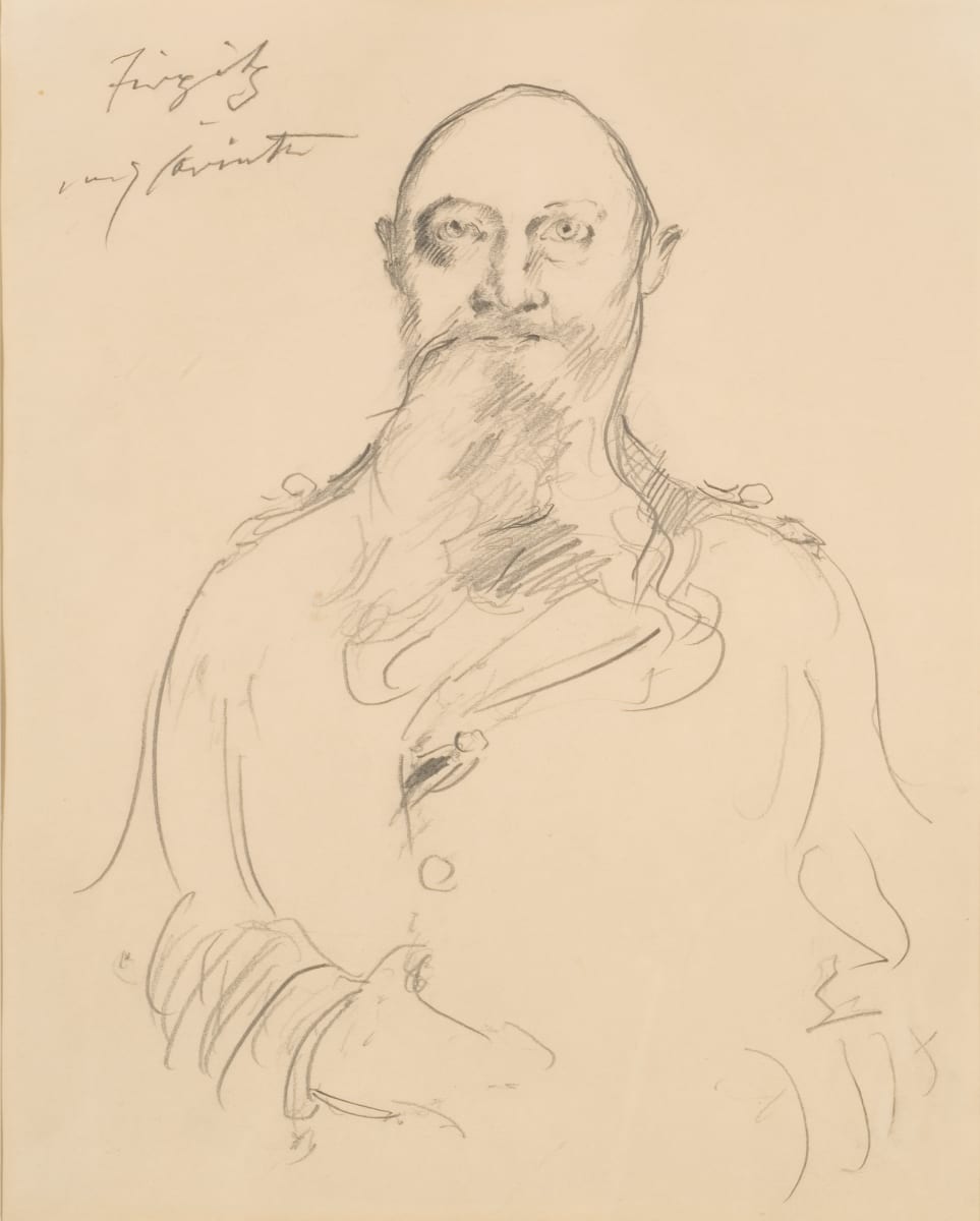 Portrait of Admiral Von Tirpitz by Lovis Corinth 