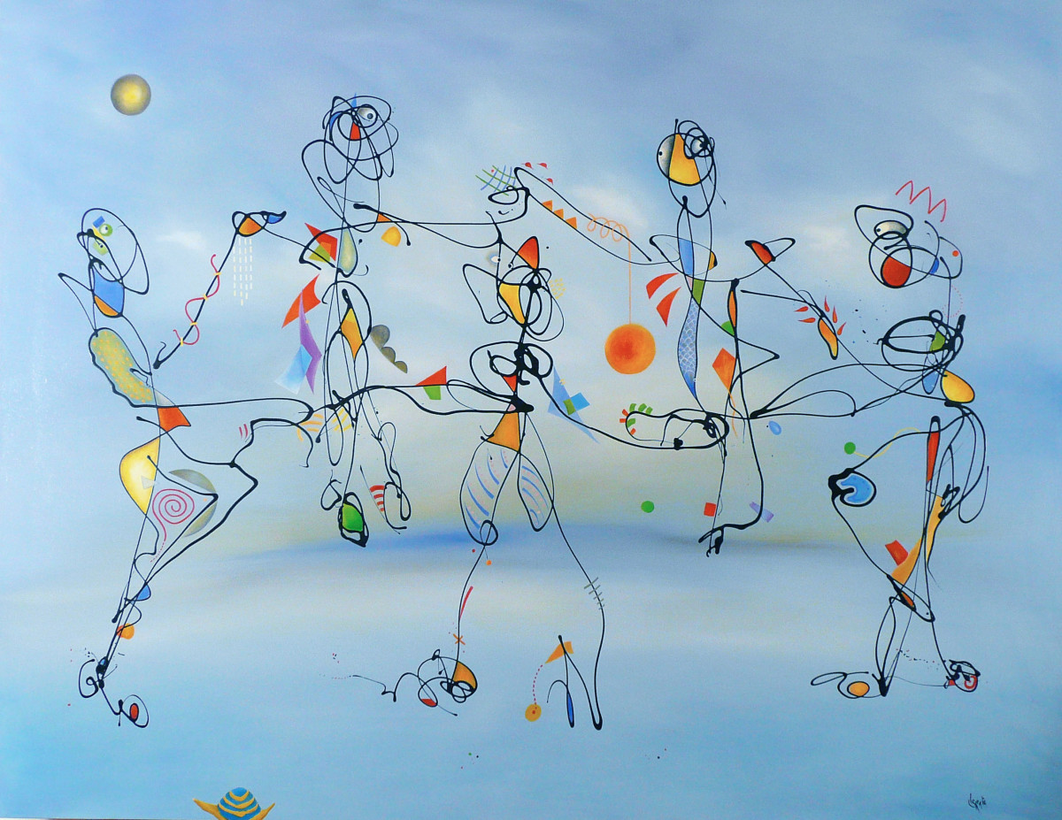 Dancing in the Sky by Clemente Mimun 