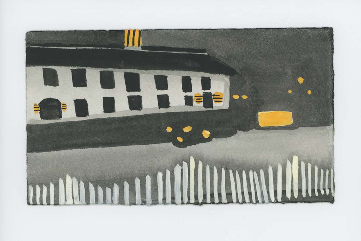 A Quiet Night, #1849, Image 1.