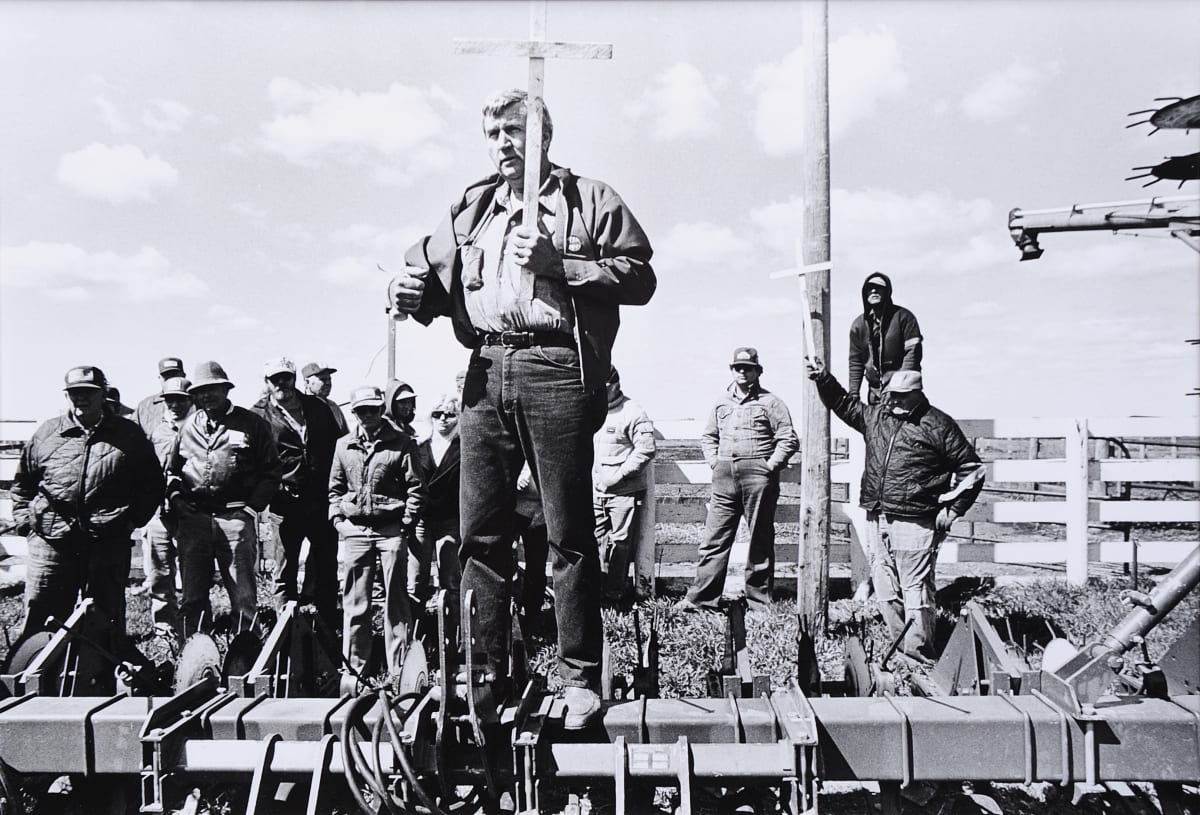 Farm Equipment Sale of Elvin Johnson, Story City, Iowa by Bill Gillette 