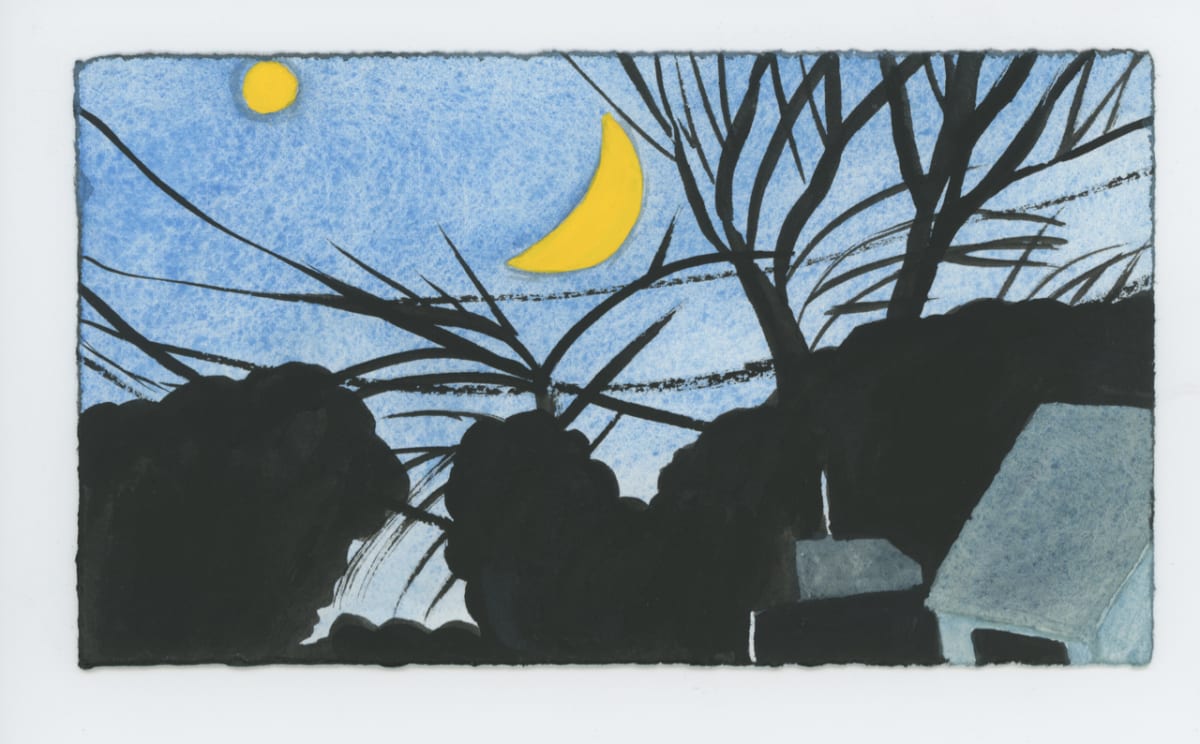 The Moon and Jupiter, #1693 by Raya Bodnarchuk, Image 1.