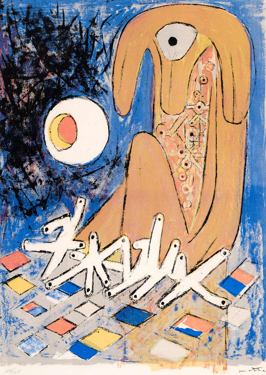 Le Pianiste by Roberto Matta, Image 1.