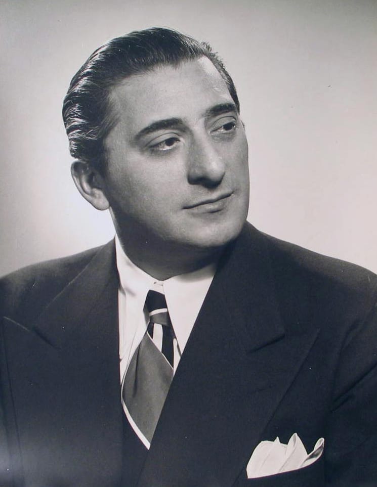 Jan Peerce by Philippe Halsman 