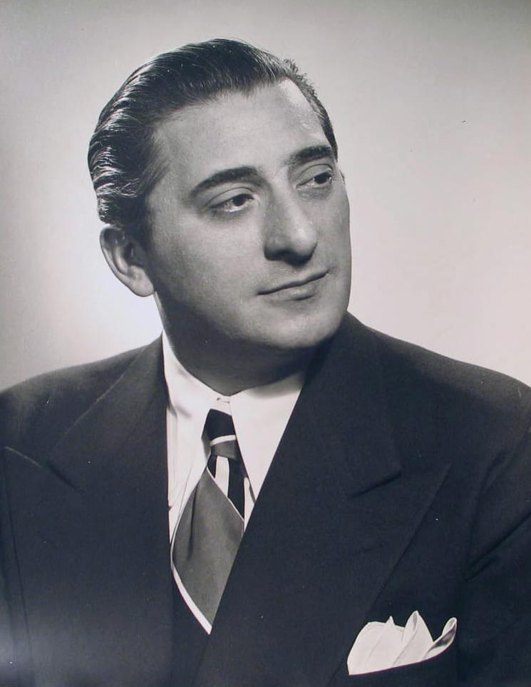 Jan Peerce by Philippe Halsman, Image 1.