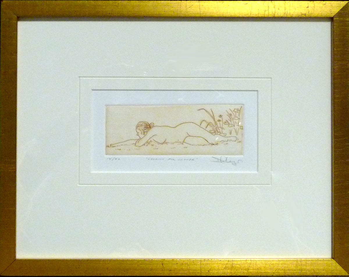 Looking for Clover by Don Li-Leger (1948-2019) 