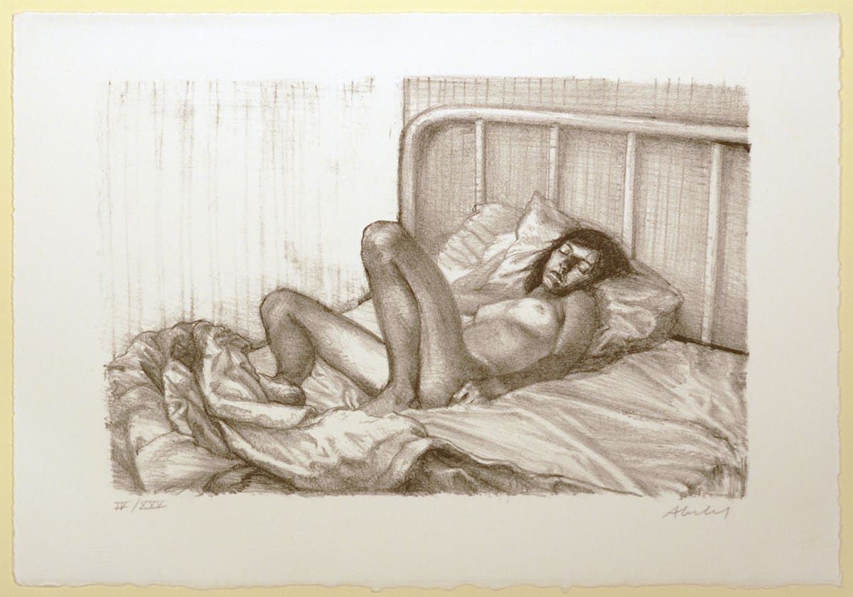 Nude in Bed by Sigmund Abeles 