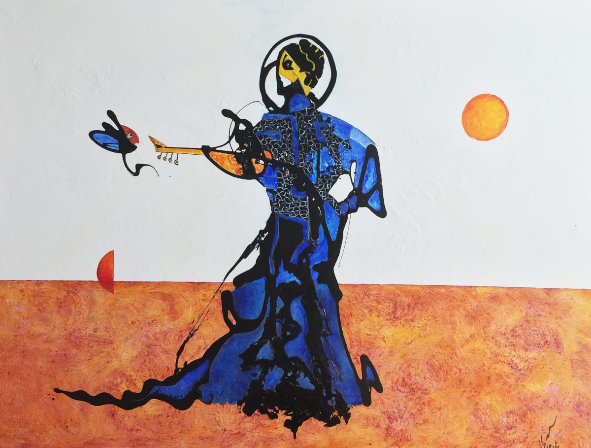 White & Orange by Clemente Mimun, Image 1.