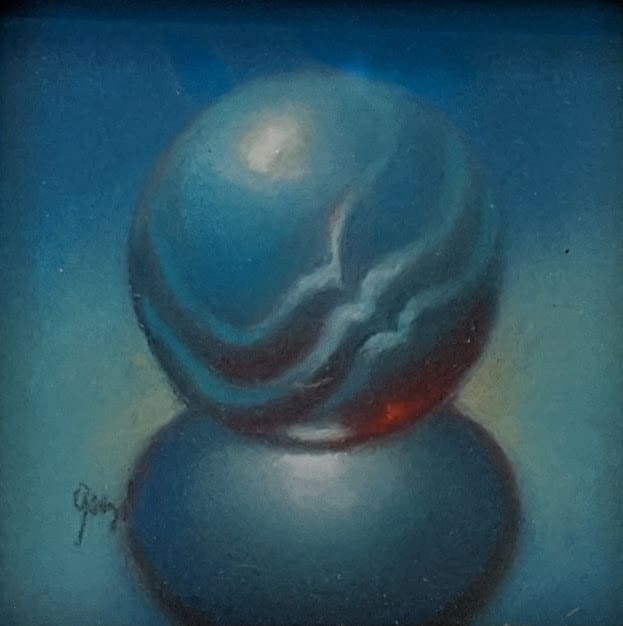 Two Balls Stacked* by Nicora Gangi 