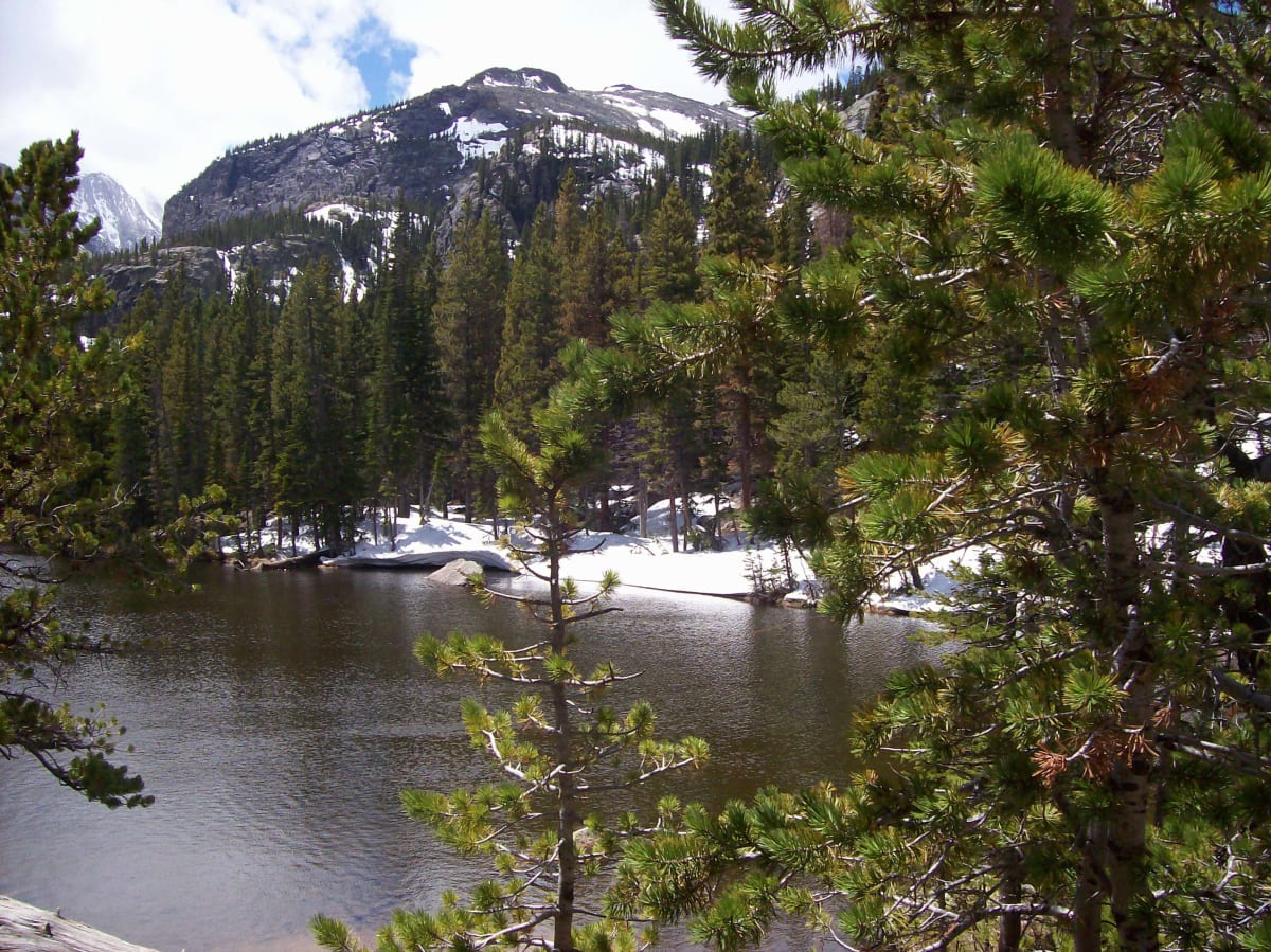 Colorado Mountain Lake by Sheldon Bloch 