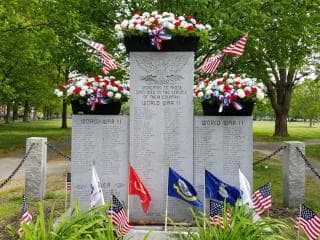 VFW War Memorial by Bob Moore 